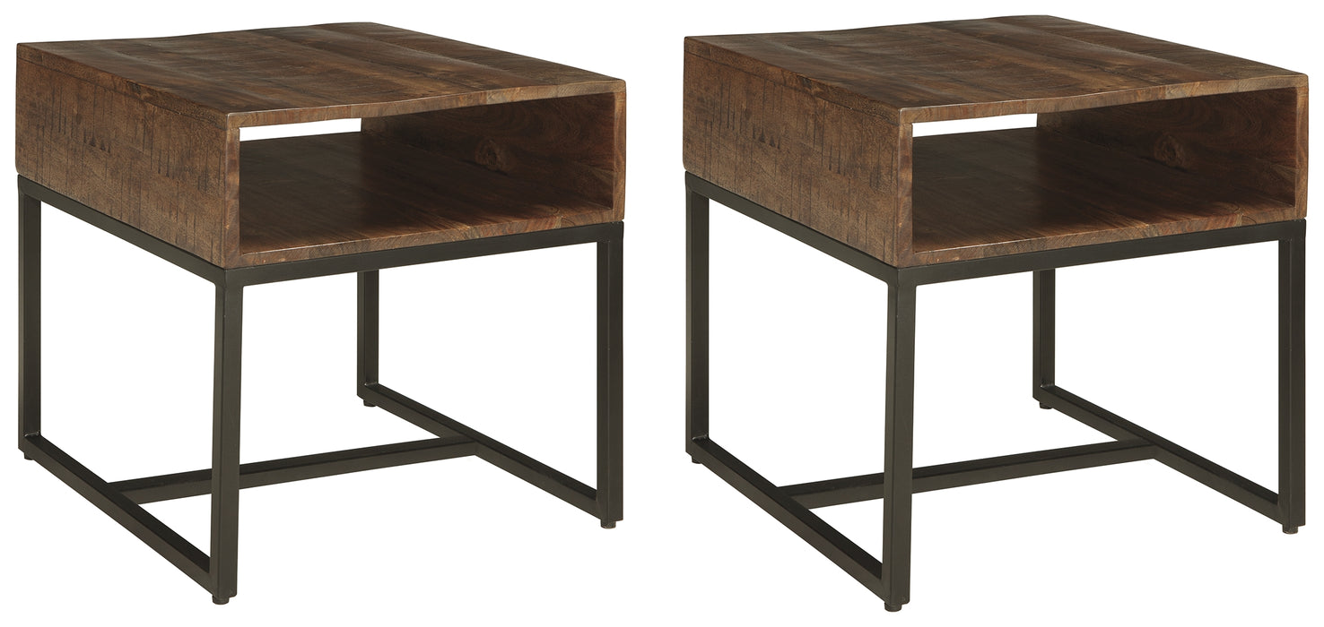 Hirvanton Signature Design 2-Piece End Table Set