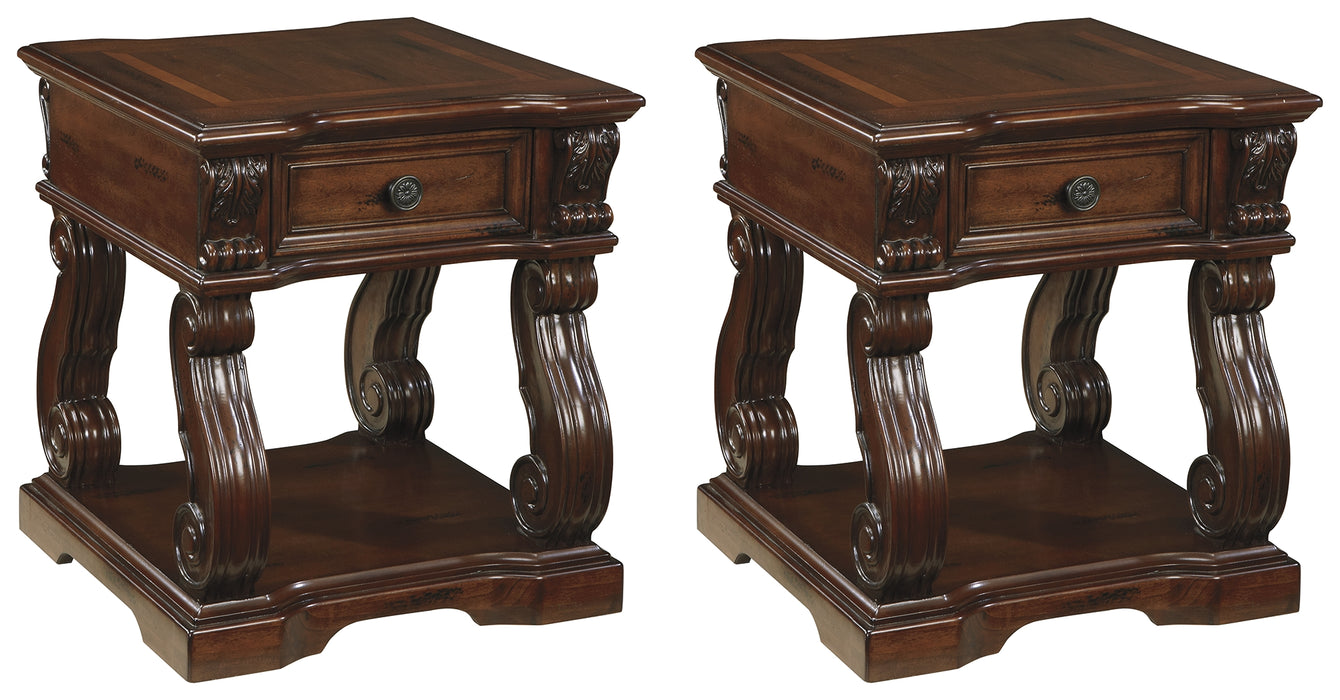 Alymere Signature Design 2-Piece End Table Set