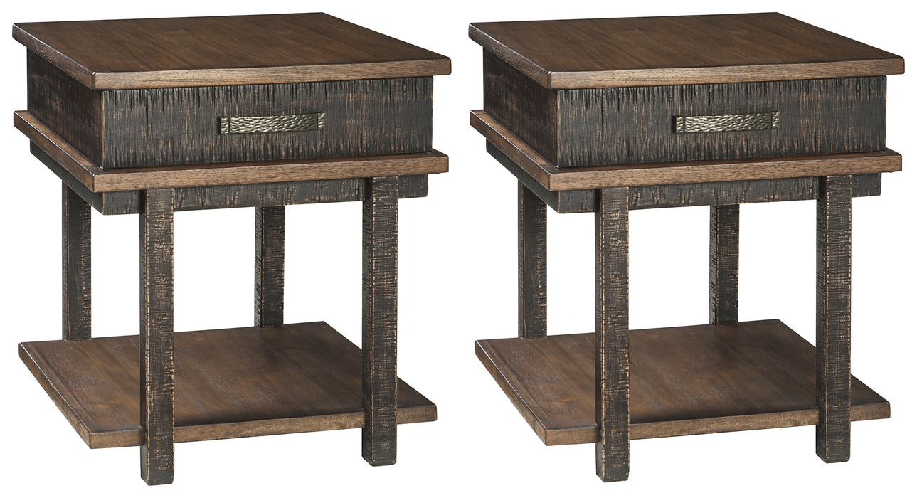 Stanah Signature Design 2-Piece End Table Set